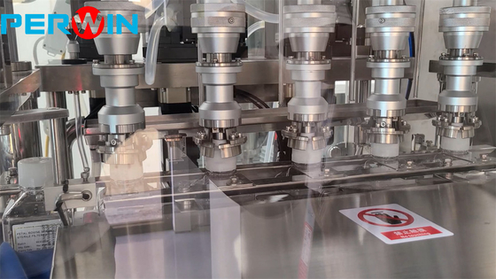 quality Equipaggiamento di riempimento di sera animale con pompe peristaltiche e posizionamento della bottiglia a vite factory